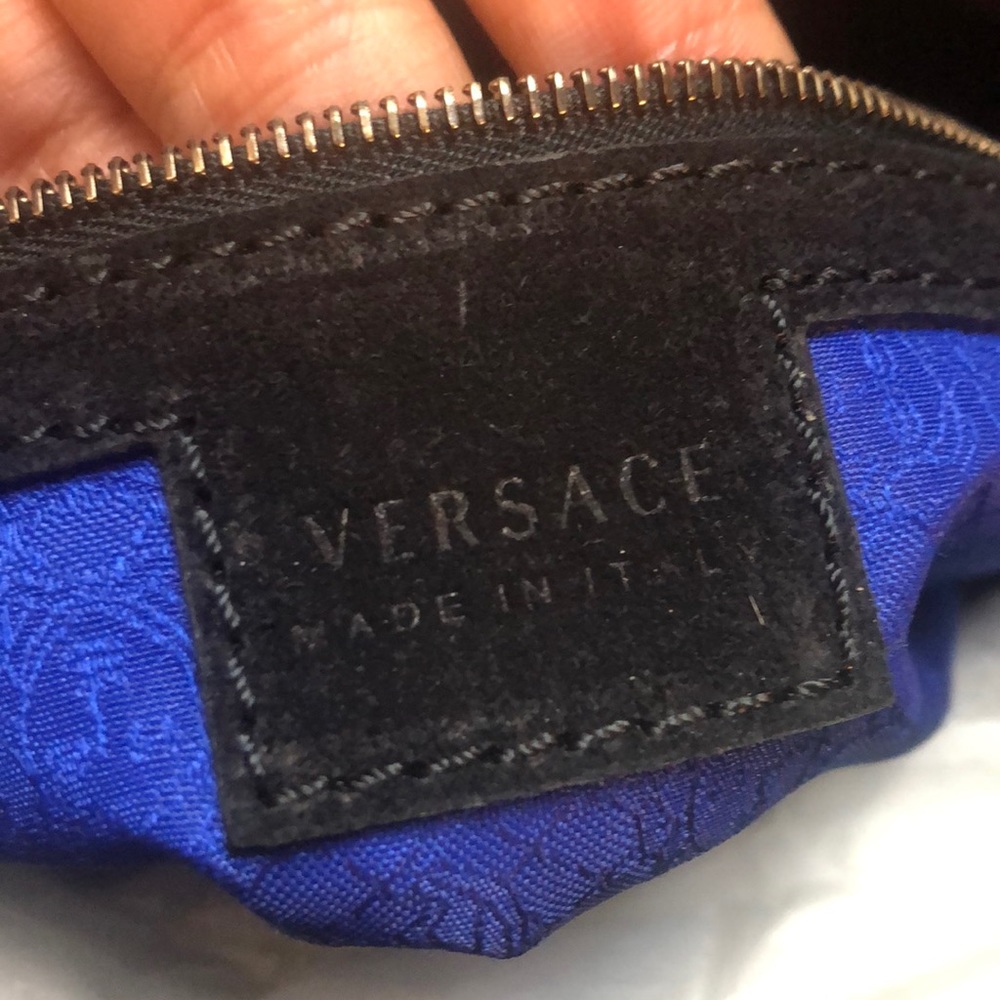 Versace Python Biker Bag - Picture 2 of 7